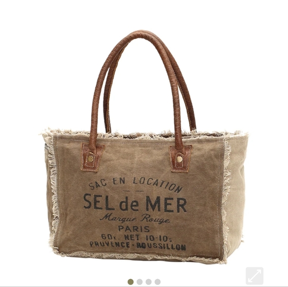 Myra Bag Handbags - Myra Sel De Mer Tote Bag